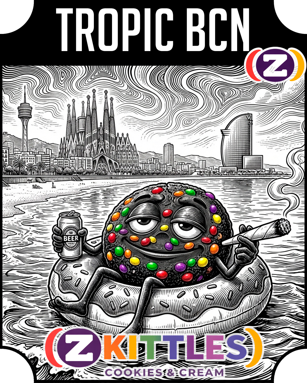 Z Cookies&Cream x Tropic BCN US