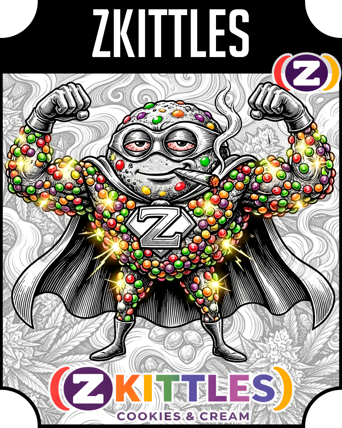 Z Cookies&Cream x Zkittlez US