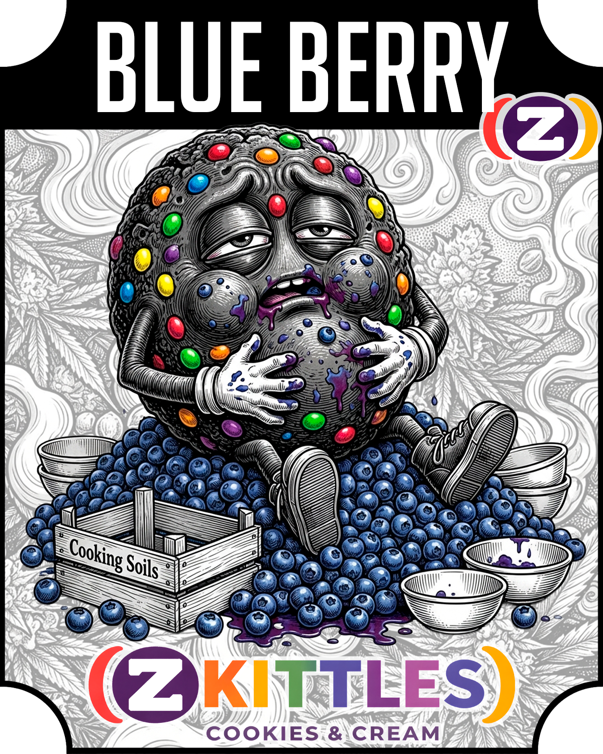 Z Cookies&Cream x Blue Berry