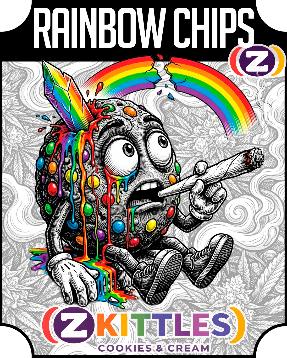 Z Cookies&Cream x Rainbow Chips US