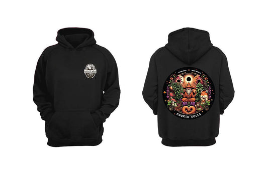 Sudadera Negra Druida Fem